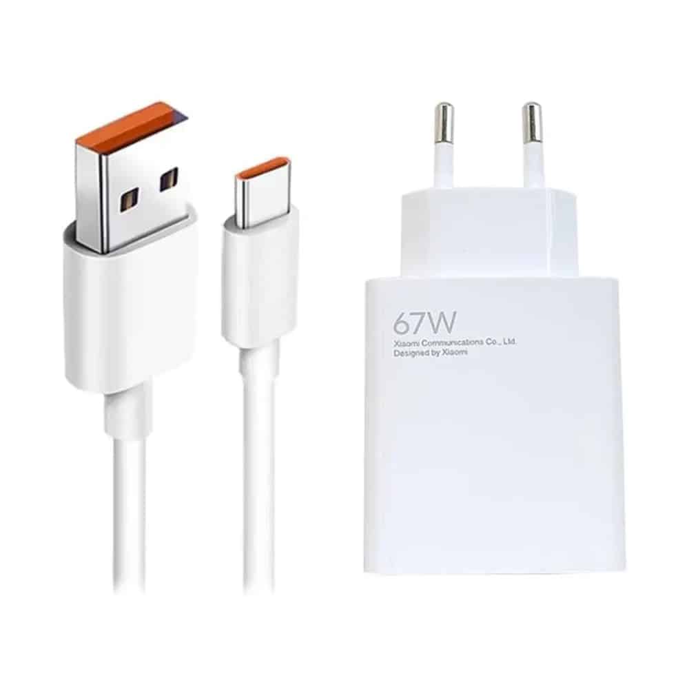 Xiaomi Carregador 67W + Cabo