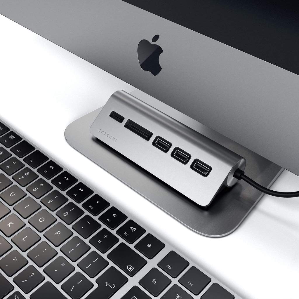 Satechi - USB-C Combo Hub for Desktop (space grey) - Image 5