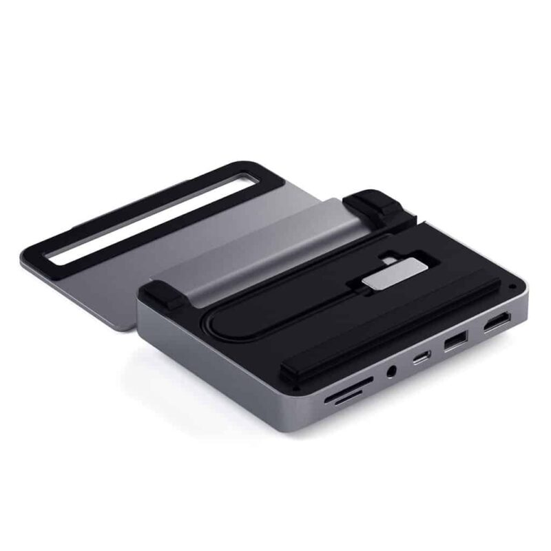 Satechi - Aluminum Stand & Hub for iPad Pro (space grey) - Image 4