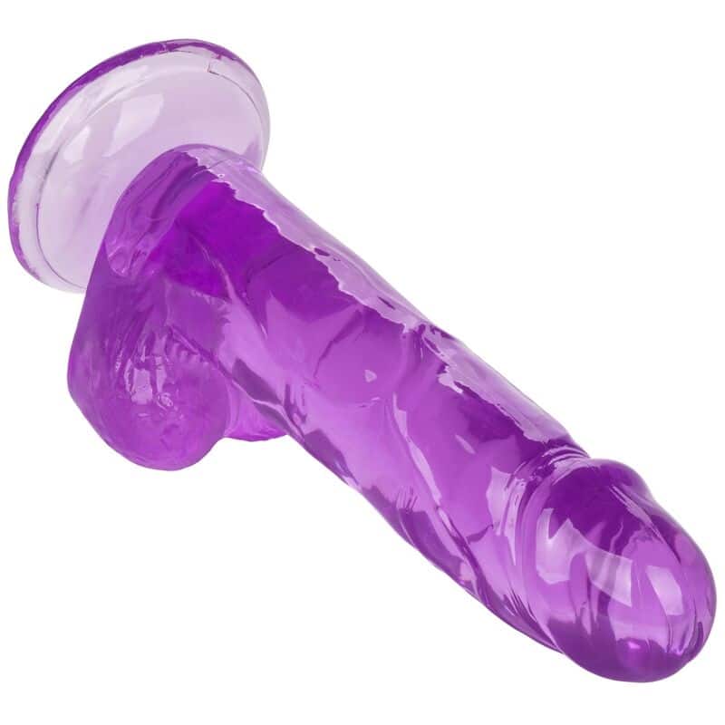 Calex Size Queen Dildo - Roxo 15,3 Cm - Image 3