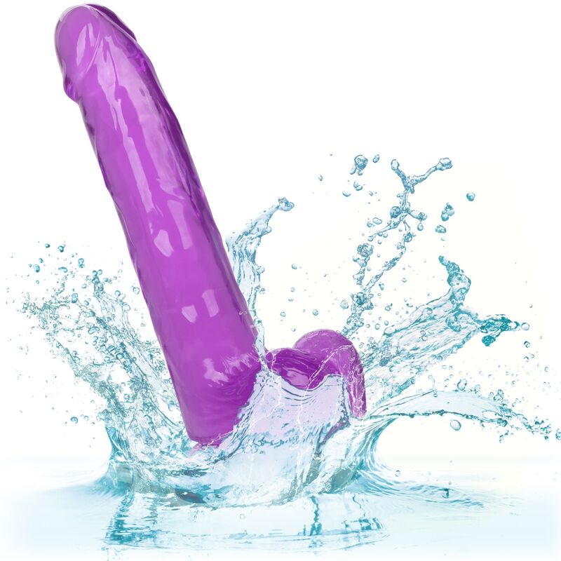 Calex Size Queen Dildo - Roxo 20,3 Cm - Image 6