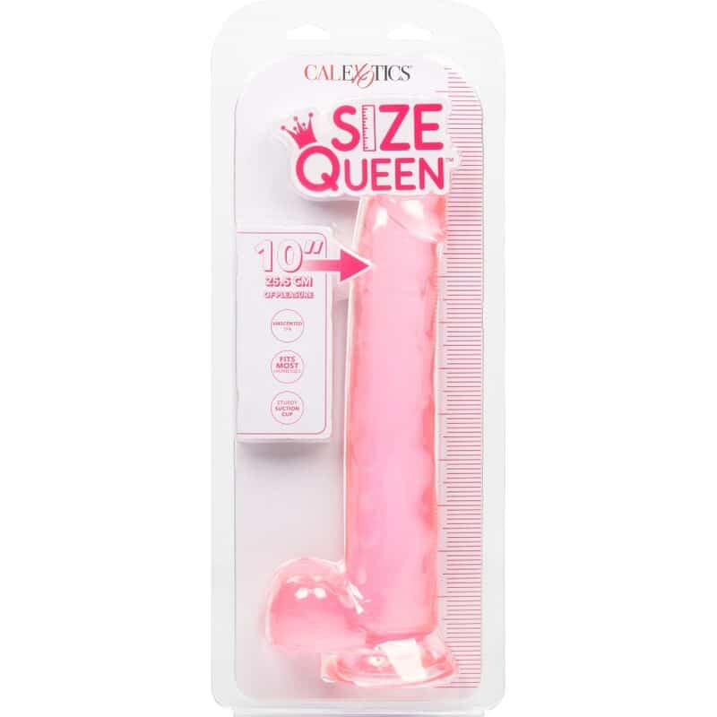 Calex Size Queen Dildo - Rosa 25,5 Cm - Image 7