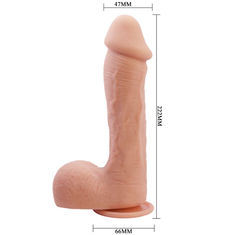 Baile - Dildo Johnson Pele Realista 22 Cm - Image 2
