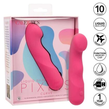 Califórnia Exotics Pixies Curvy Rosa