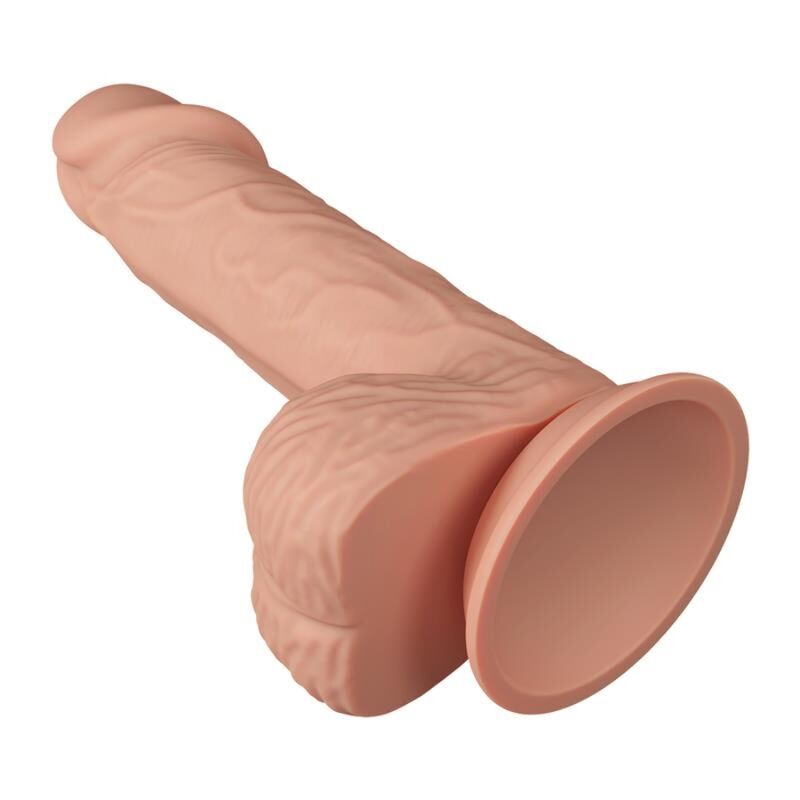 Belo Encontro Catoblepas Dildo Realístico E Flexível 20,6 Cm - Carne - Image 5