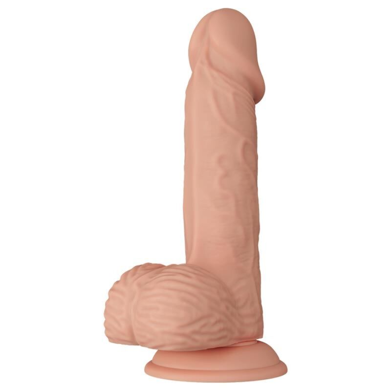 Belo Encontro Catoblepas Dildo Realístico E Flexível 20,6 Cm - Carne - Image 4