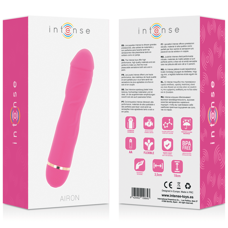 Intense Airon 20 Speeds Silicone Pink - Image 6