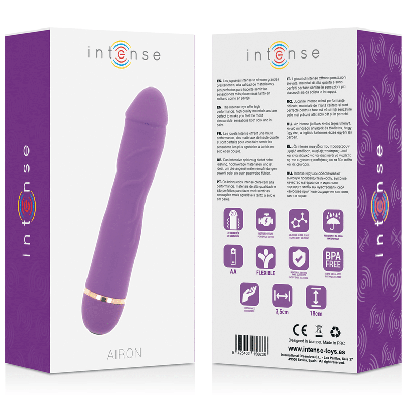 Intense Airon 20 Speeds Silicone Purple - Image 4
