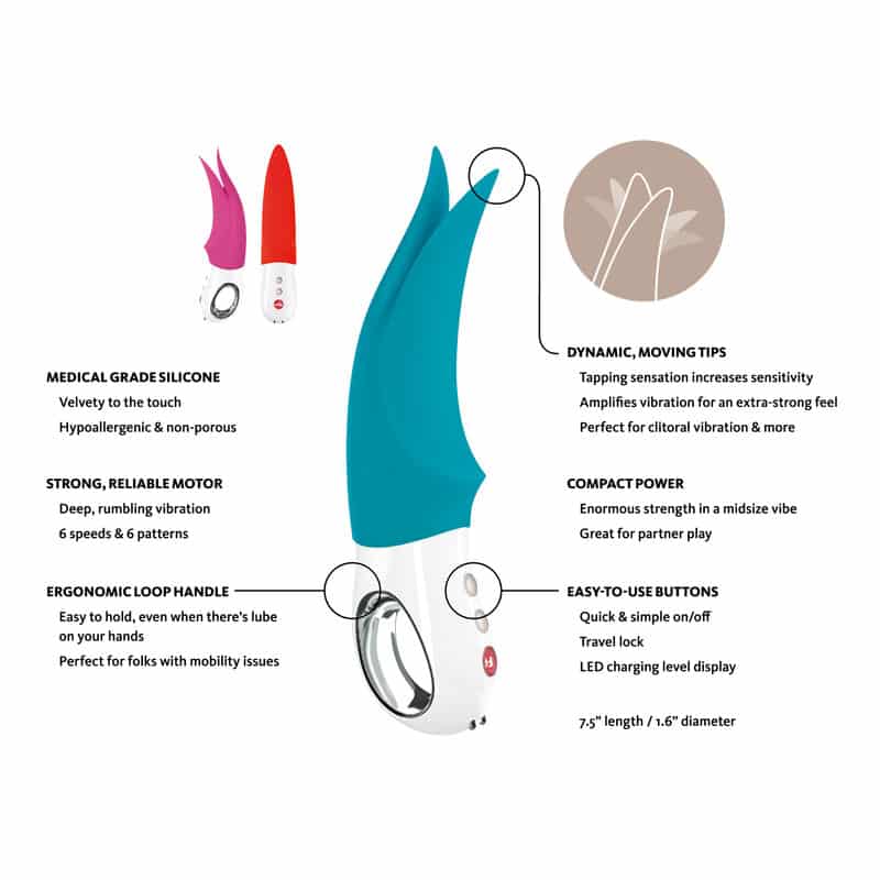 Fun Factory - Volta G5 Clitoral Vibrator Petrol - Image 11