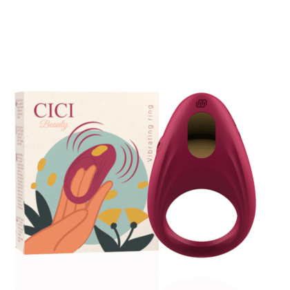 Cici Beauty- Anel Vibrante De Silicone Premium