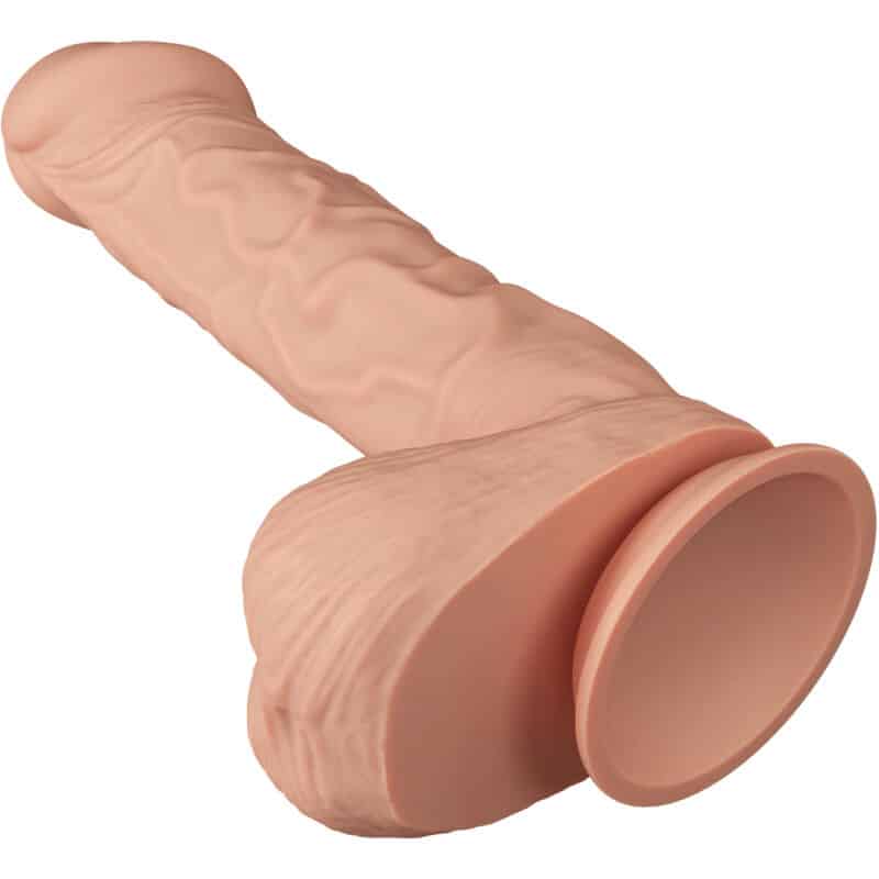 Belo Encontro Bergrisi Dildo Realístico E Flexível 26 Cm - Carne - Image 6