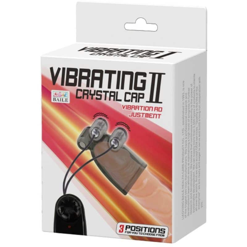 Baile Funda Vibradora Vibrating Crystal Cap Ii - Image 7