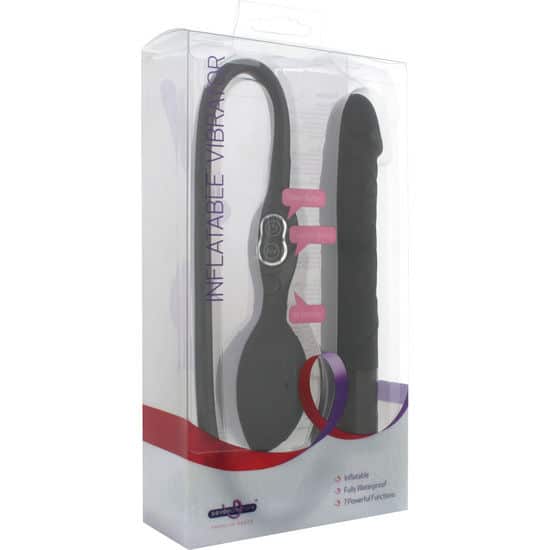 Sevencreations Vibrator Inflatable Black - Image 2