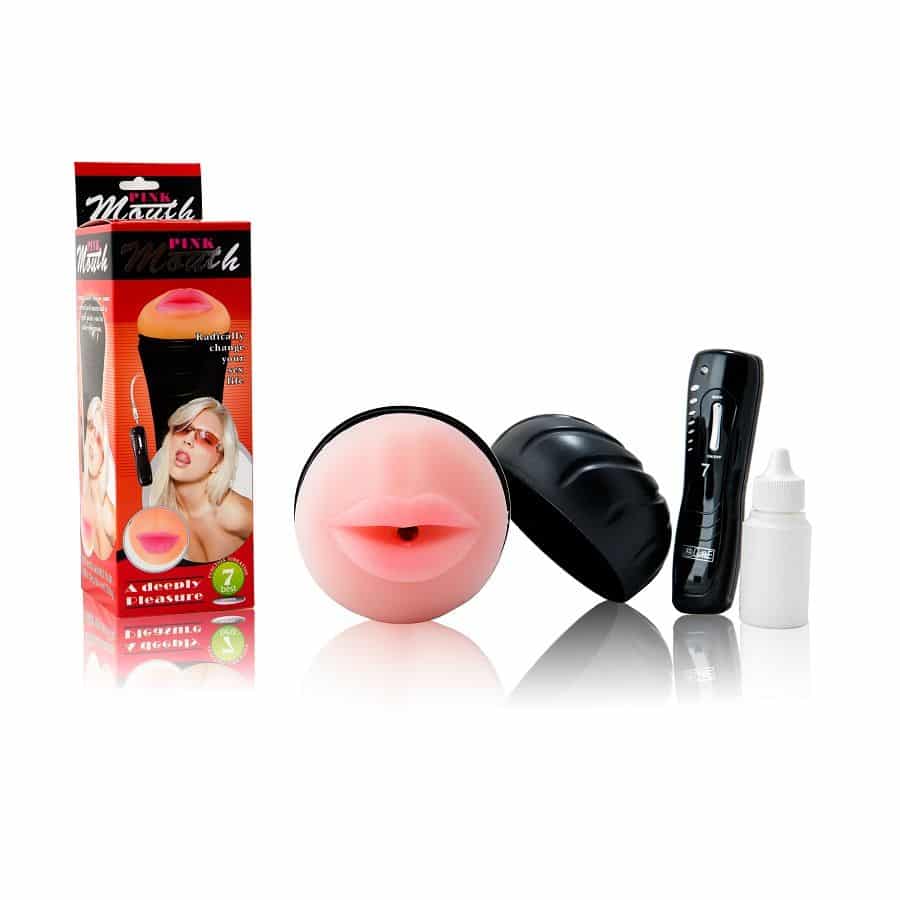 Baile - Masturbador Boca Com Vibrador 7 Ritmos