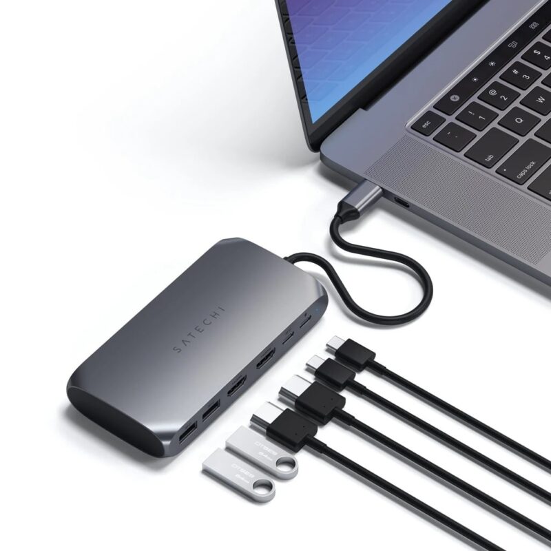 Satechi - USB-C Multimedia Adapter M1 (space grey) - Image 5