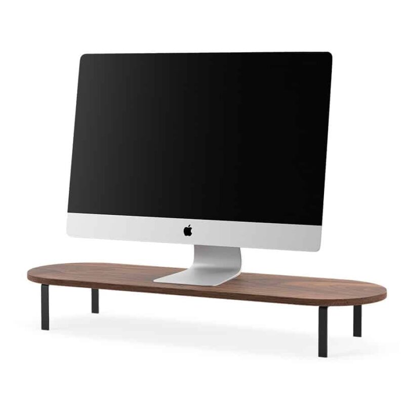 Woodcessories - Monitor Stand Single (walnult/black)