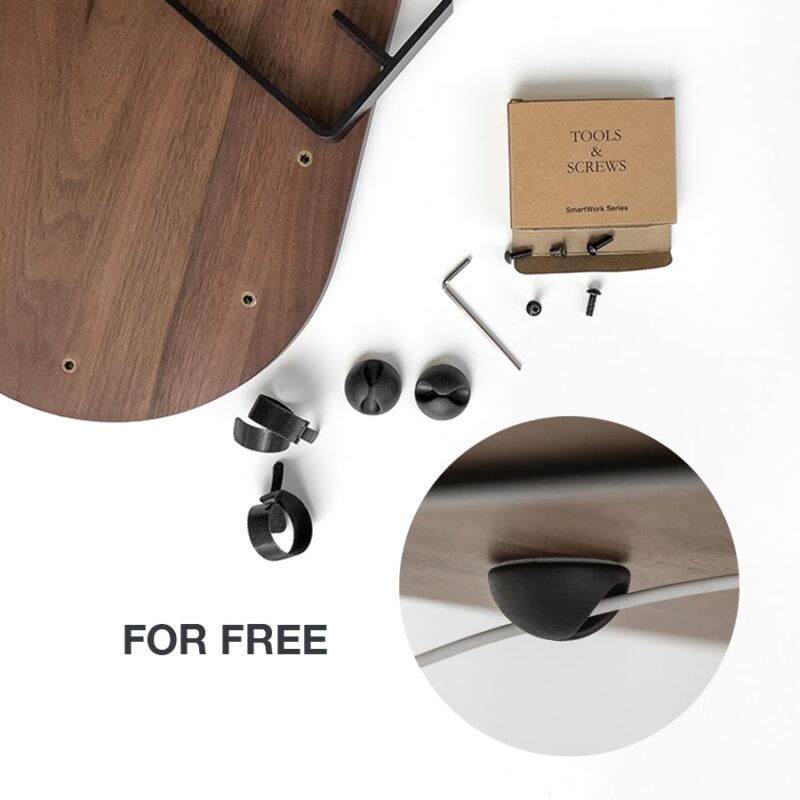 Woodcessories - Monitor Stand Single (walnult/black) - Image 5