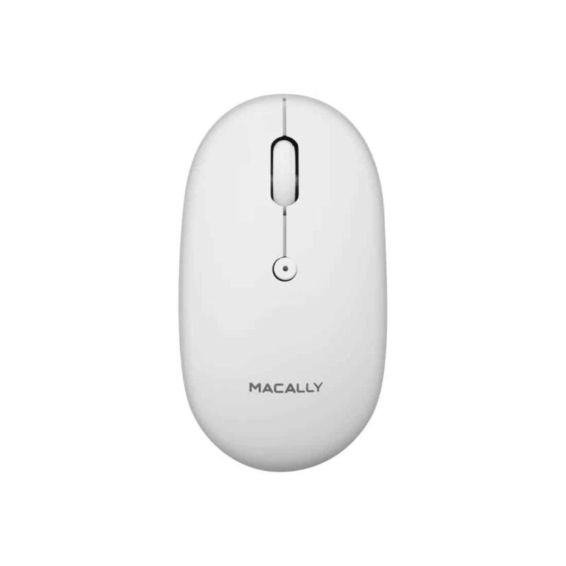 Macally - Rechargeable Bluetooth Mouse (white) - Image 2