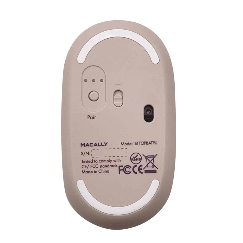 Macally - Rechargeable Bluetooth Mouse (pink) - Image 6
