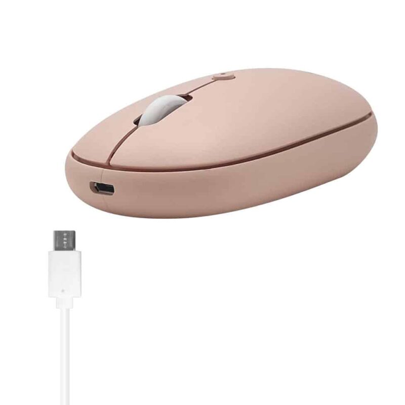 Macally - Rechargeable Bluetooth Mouse (pink) - Image 7
