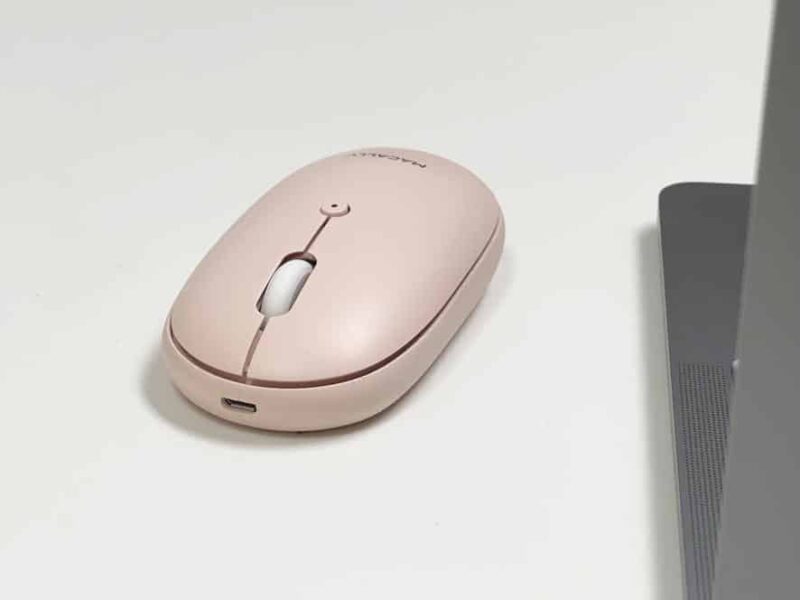 Macally - Rechargeable Bluetooth Mouse (pink) - Image 10
