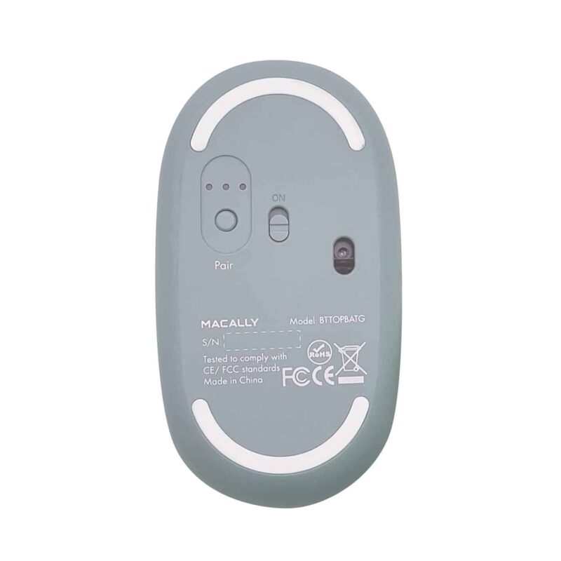 Macally - Rechargeable Bluetooth Mouse (blue) - Image 5