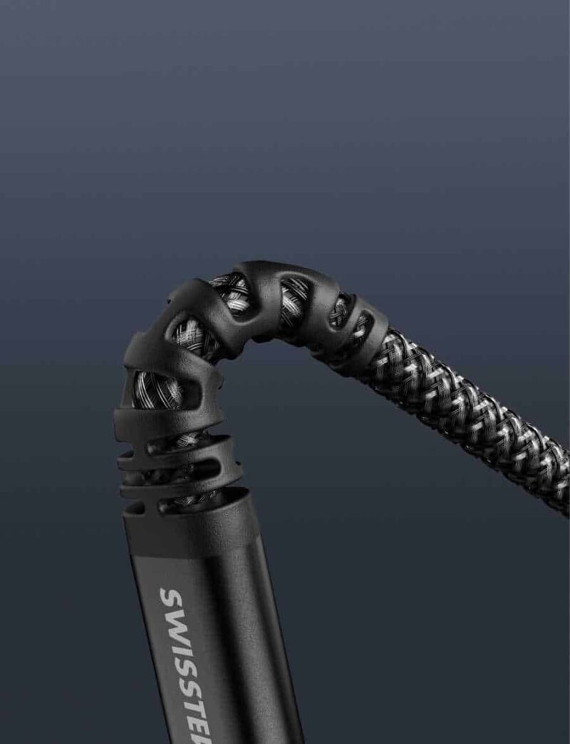 Swissten - Cabo Kevlar USB-C - USB 1.5m (antracite) - Image 3
