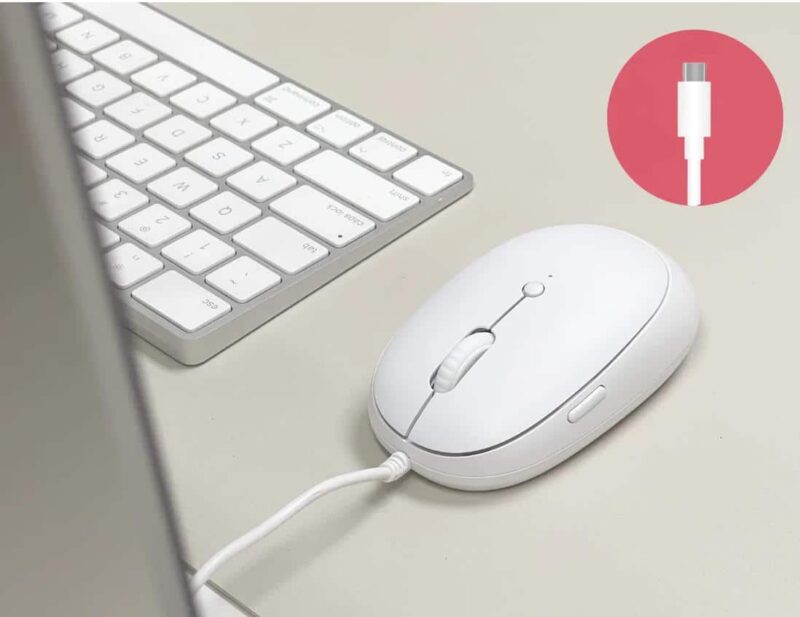 Macally - Rato USB-C optical with 5 buttons - Image 5