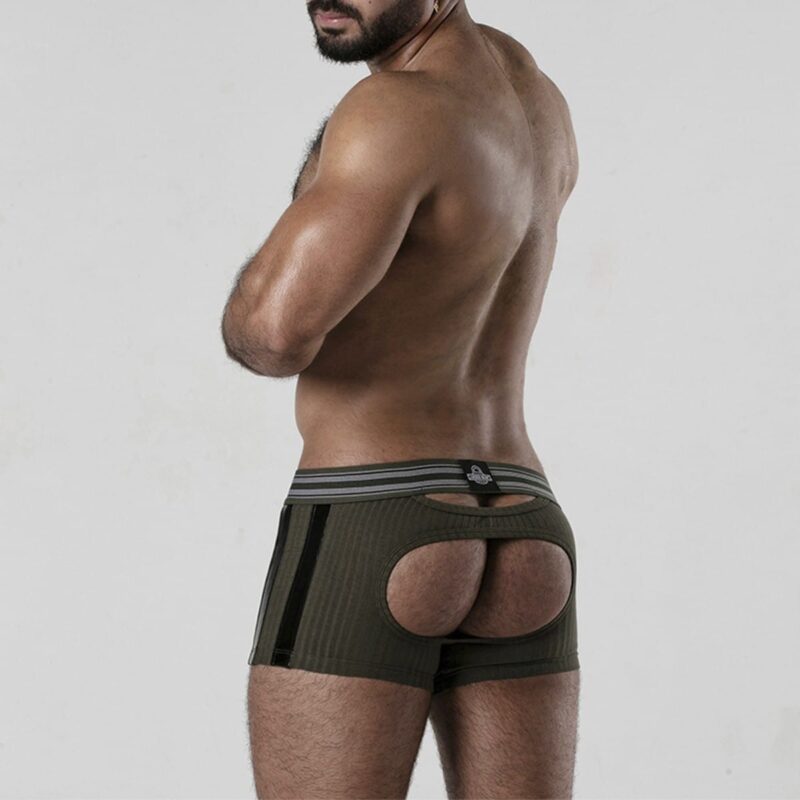 Boxers Backroom Bottomless Locker Gear Caqui - Image 4