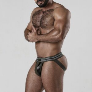 Jockstrap Backroom Bottomless Locker Gear Caqui