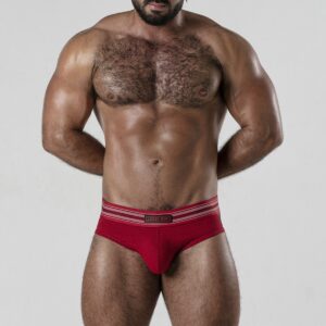 Cueca Backroom Bottomless Locker Gear Vermelha