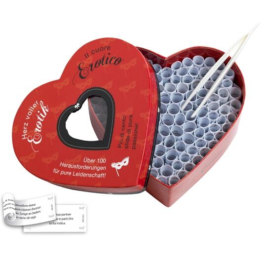 Tease & Please - Herz Voller Erotik & Il Cuore Erotic Vermelho