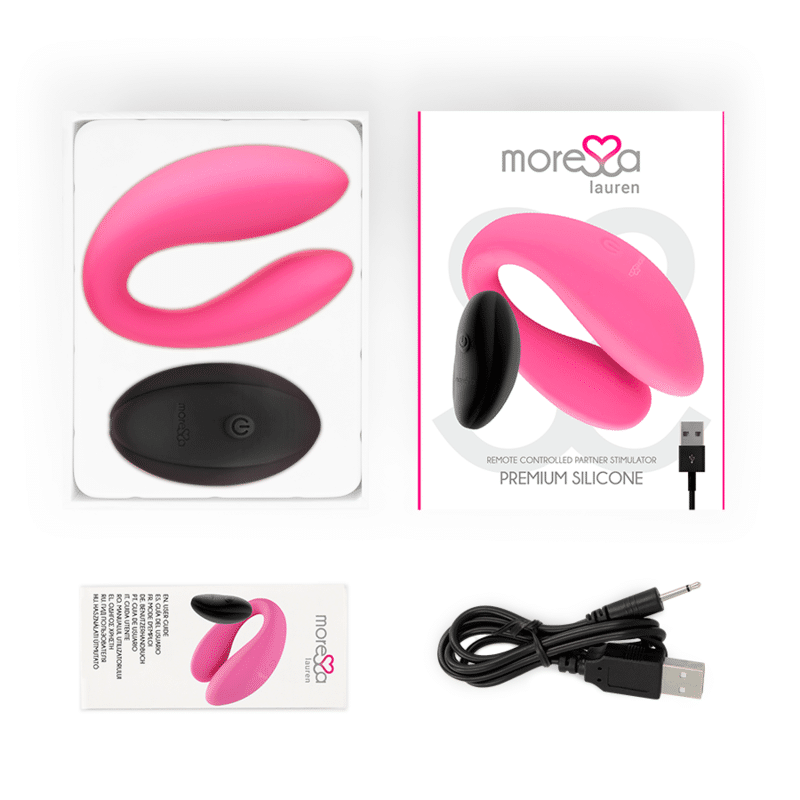 Moressa - Estimulador De Controle Remoto Lauren Para Casais - Image 8