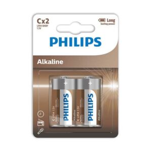 Philips - Pilhas Alcalinas C Lr14 Blister*2