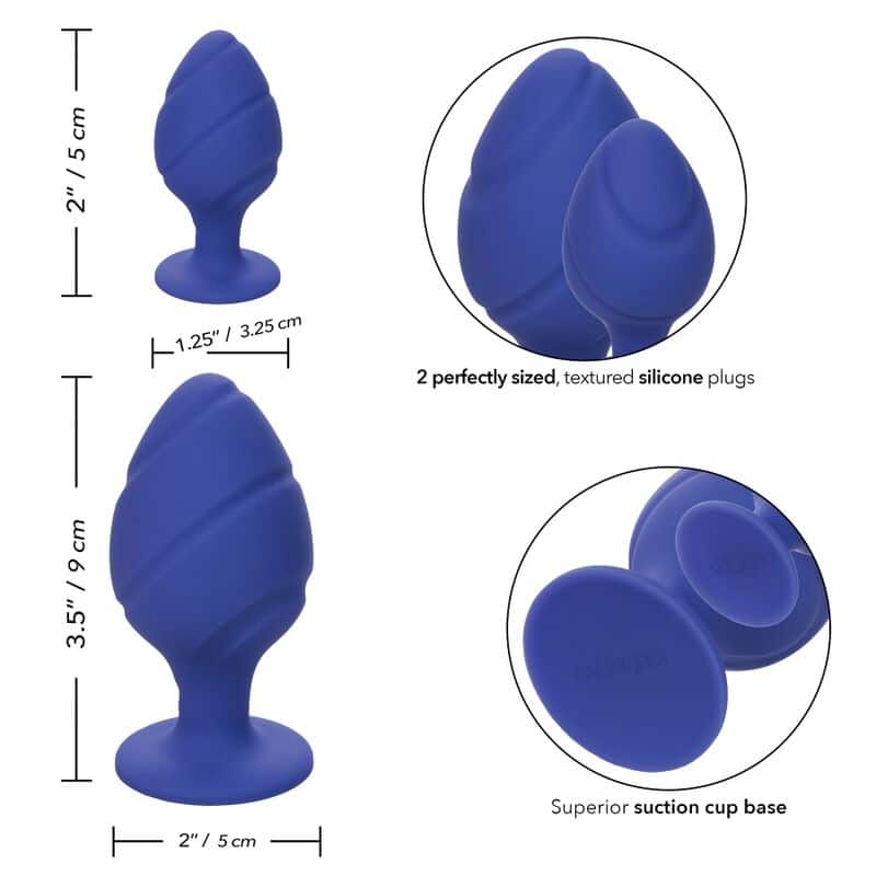 California Exotics - Buttplug Cheeky Roxo - Image 9