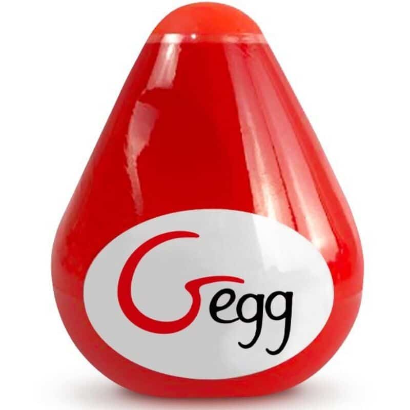 G-Vibe - Masturbador Texturado Reutilizvel Ovo Vermelho - Image 2