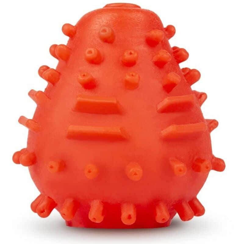 G-Vibe - Masturbador Texturado Reutilizvel Ovo Vermelho