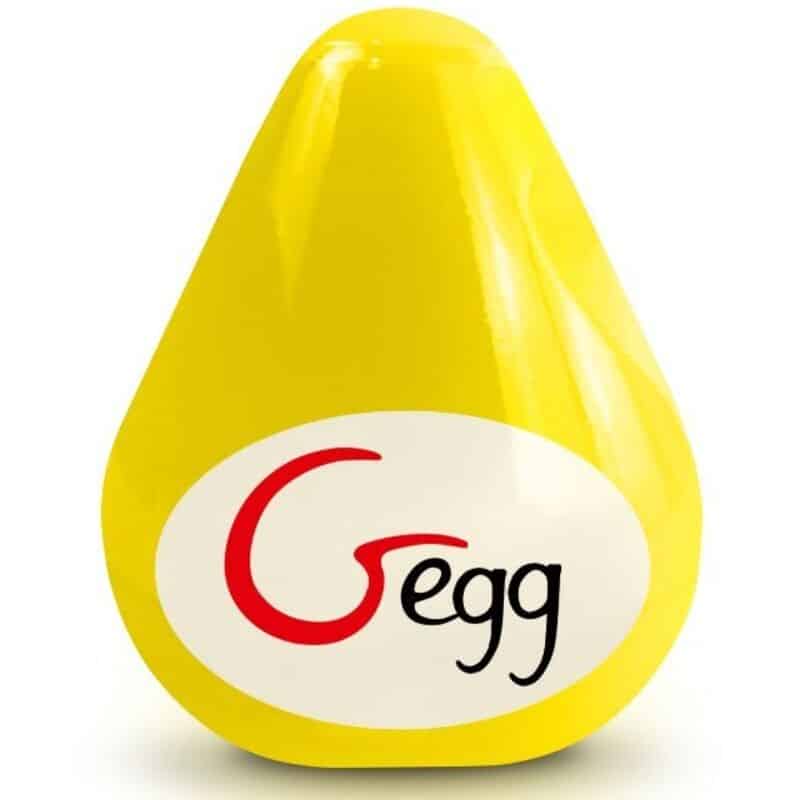G-Vibe - Ovo Masturbador Texturado Amarelo Reutilizvel - Image 2