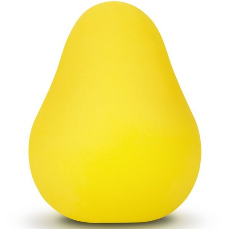 G-Vibe - Ovo Masturbador Texturado Amarelo Reutilizvel - Image 3