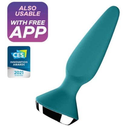 Satisfyer - Vibrador Plug Ilicious 2 Plug Verde