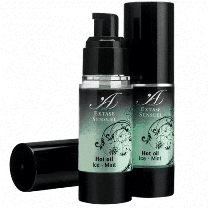 Extase Sensual - Óleo De Massagem Com Efeito Gelo Extra Fresco 100 Ml