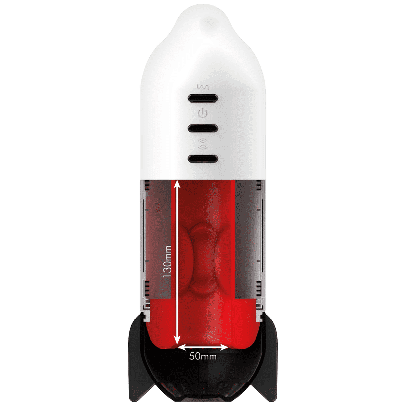 Jamyjob - Rocket Masturbator Tecnologia De Compresso Suave E Vibrao