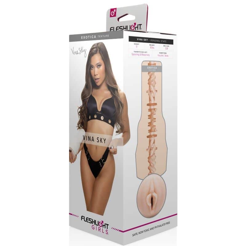 Fleshlight Girls - Vina Céu Exótica Textura Vagina - Image 5