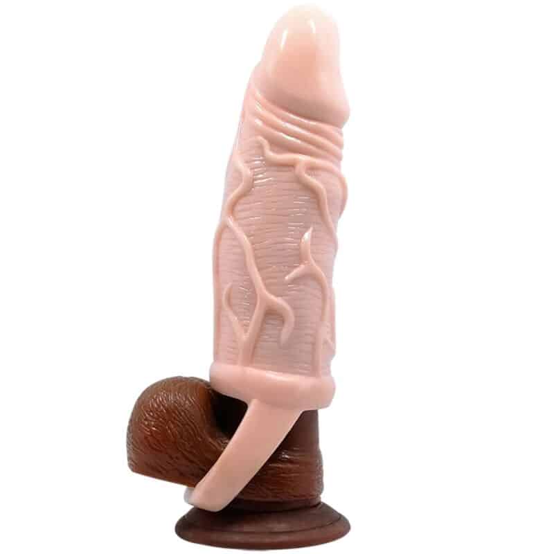 Baile - Bainha Extensora De Pênis Com Ala Para Testículos 13.5 Cm - Image 2