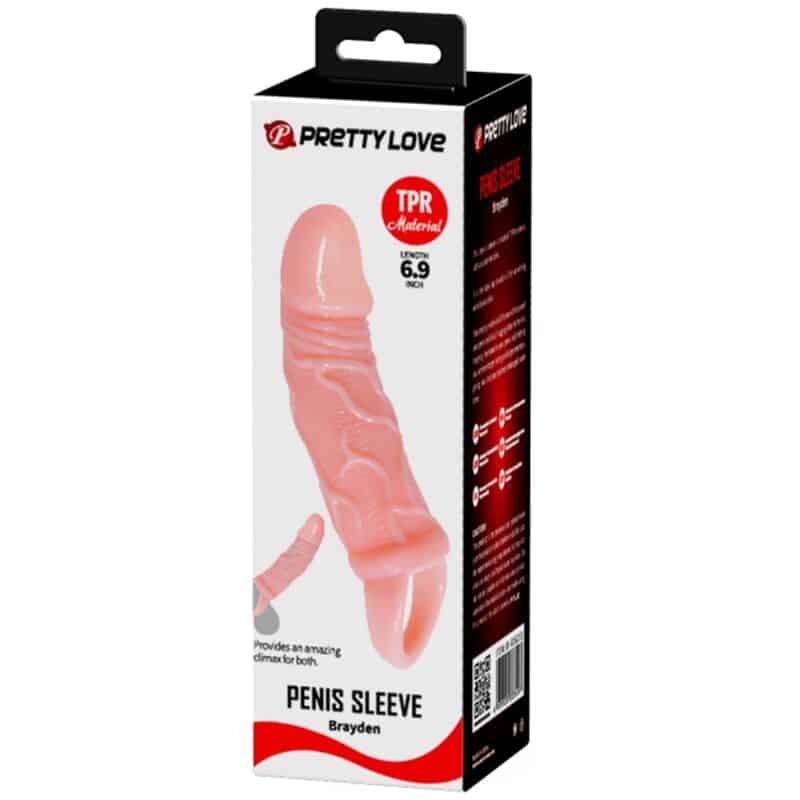 Baile - Bainha Extensora De Pênis Com Ala Para Testículos 13.5 Cm - Image 4
