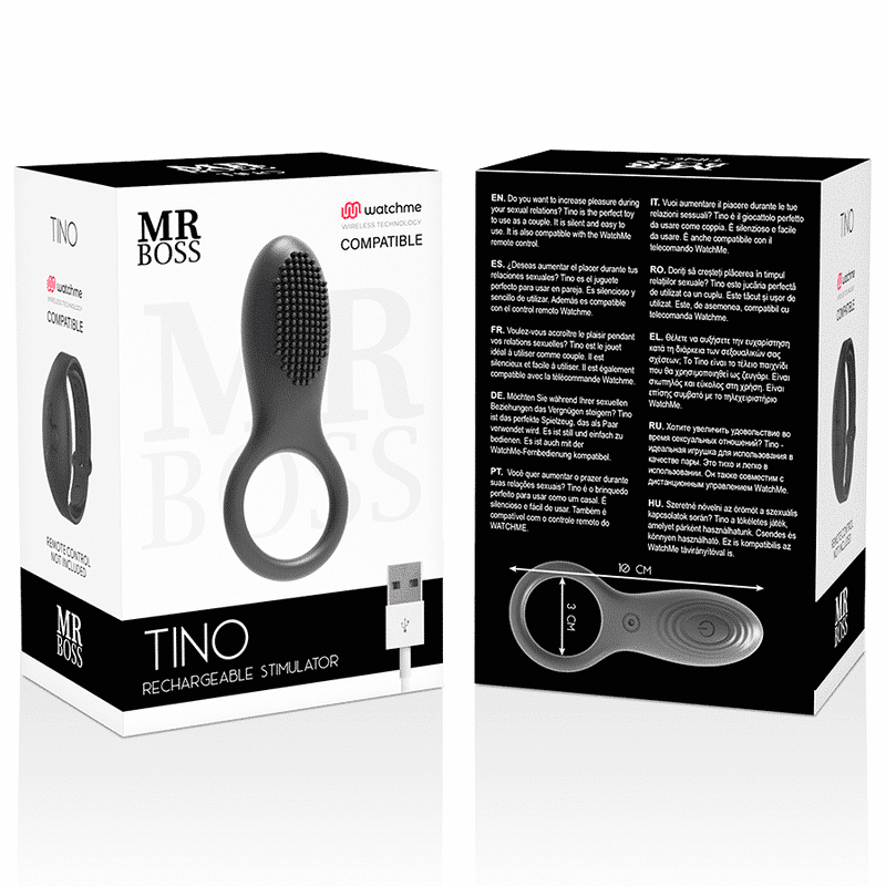 Mr Boss - Anel Estimulador Tino Compatível Com A Tecnologia Watchme Wireless - Image 11