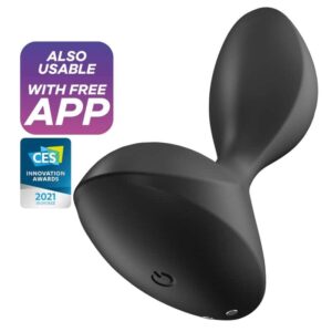 Satisfyer - Aplicativo De Plugue Vibratório Sweet Seal Preto