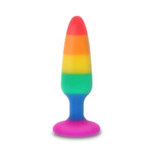 Orgulho - Bandeira Lgbt Plug Twink 8,5 Cm