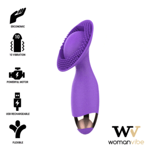 Womanvibe - Silicone Recarregável De Estimulador De Cachorro