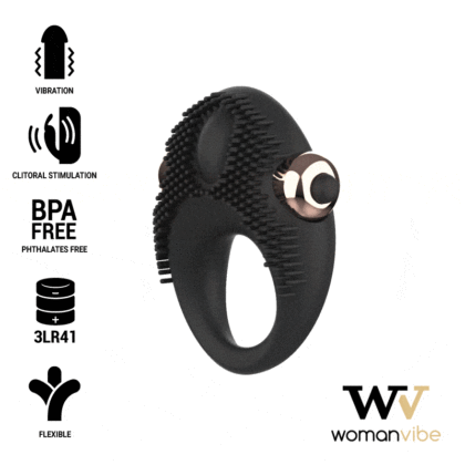 Womanvibe - Anel Vibrador De Silicone Thor